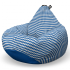 Fotoliu Puf Bean Bag tip Para L Scandinavian blue