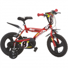 Bicicleta copii Dino Bikes 16 inch Pro cross rosu