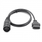 Cablu Adaptor Moto Techstar R BMW ICOM D 10 Pin la OBD2 16 Pin