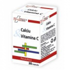 Calciu vitamina c 30cps FARMACLASS