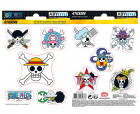 Stickere One Piece Straw Hat Skulls