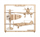 Puzzle mecanic Fighter Aircraft 2 5D