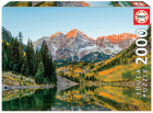 Puzzle 2000 piese Maroon Bells Usa