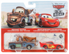 Set masinute metalice Cars Road Trip Mater si Road Trip Fulger McQueen