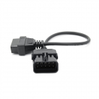 Cablu adaptor Auto Techstar R Opel Vauxhall 10 Pin la OBD2 16 Pin