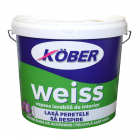 Vopsea lavabila interior Kober Weiss alb 4 l