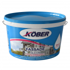 Vopsea lavabila exterior Kober Fassade alb 8 5 l