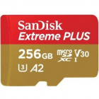 Card Extreme PLUS R200 W140 microSDXC 256GB UHS I U3 A2 Clasa 10 cu ad