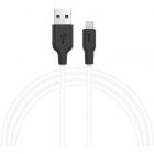 Cablu de date X21 Micro USB 2m Negru Alb
