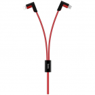 Cablu de date X12 2in1 MicroUsb Lightning Cu Magnet 1 2m Rosu