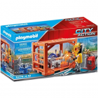 Set de Constructie Playmobil Fabricant de Containere