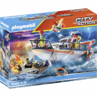 Set de Constructie Playmobil Salvamar cu Barca De Viteza