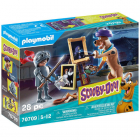 Set de Constructie Playmobil Scooby Doo Aventuri cu Cavalerul Negru