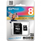 Card microSDHC 8GB Clasa 10 cu adaptor SD