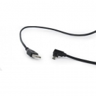 Cablu de date USB MicroUSB 1 8m Black