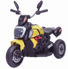 Motocicleta electrica cu lumini Nichiduta Kids Racing Yellow