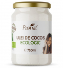 Ulei de cocos RBD bio 750ml Pronat