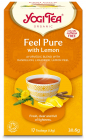 Ceai bio Detox cu lamaie 17 pliculete 30 6g Yogi Tea