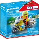 Set de joaca City Life Motocicleta de interventii cu lumini
