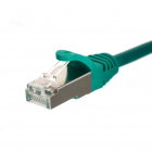 Netrack patch cable RJ45 snagless boot Cat 5e FTP 7m green