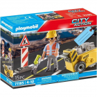 Jucarie Construction Worker with Edge Mill Construction Toy 71185