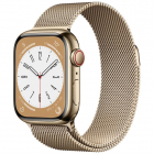 Smartwatch Watch S8 Cellular 45mm Gold Stainless Steel Case Gold Milan