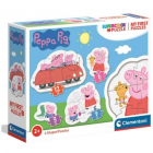 Puzzle Peppa Pig Supercolor 30 Piese Mari