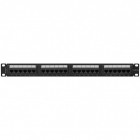 Patch Panel 19 inch 24 porturi Black