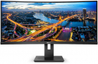 Monitor LED Philips 346B1C Curbat 34 inch 5 ms Negru 100 Hz