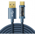 Cablu de date S UC027A20 USB USB Type C 3A 2m Albastru
