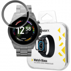 Accesoriu smartwatch Tempered Glass 9H compatibila cu Fossil Gen 6 Bla