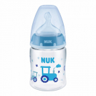 Biberon Nuk First Choice Plus 150 ml tetina silicon M 0 6 luni tractor