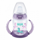 Biberon Nuk Learner First Choice 150 ml mov 6 18 luni