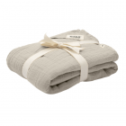 Muselina Swaddle Bibs 120x120 cm sand