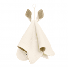 Paturica cu urechiuse Bibs Kangaroo ivory