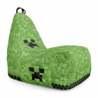 Fotoliu Puf Bean Bag tip Chill L Minecraft creeper