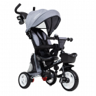 Tricicleta Beberoyal Milano Trike 510 TC Gri copii pliabila reglabil r