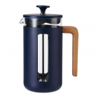 Cafetiera French Press Pisa Navy Wood Handle 8 cups