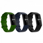 Set 3 curele sport pentru bratara fitness Fitbit Charge 4 3 3E din sil