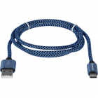 Cablu Date Type C USB09 03T PRO USB2 0 2 1A 1m Albastru