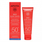 Crema protectie solara ten sensibil SPF50 Apivita Bee Sun Safe 50 ml