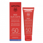 Crema protectie solara anti pete SPF50 Apivita Bee Sun Safe 50 ml