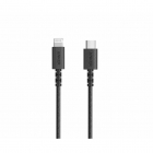 Cablu de date PowerLine Select USB C Lightning Apple MFi 0 91m Negru