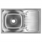 Chiuveta bucatarie inox 1 cuva stanga 760 x 435 mm