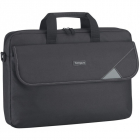 Geanta laptop Topload Intellect 15 6 inch negru gri