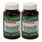 Omega 3 6 9 Ulei din Seminte de In Adams Vision capsule Ambalaj 100 ca