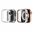 Set 2 huse pentru Apple Watch 7 Apple Watch 8 de 41mm tip rama din sti