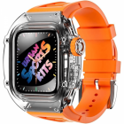 Curea din silicon pentru Apple Watch 7 Apple Watch 8 de 45mm cu carcas