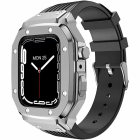 Curea din silicon pentru Apple Watch 7 Apple Watch 8 de 45mm cu carcas