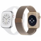 Set 2 curele Apple Watch 3 4 5 6 7 8 SE series 38 40 41 mm silicon ote